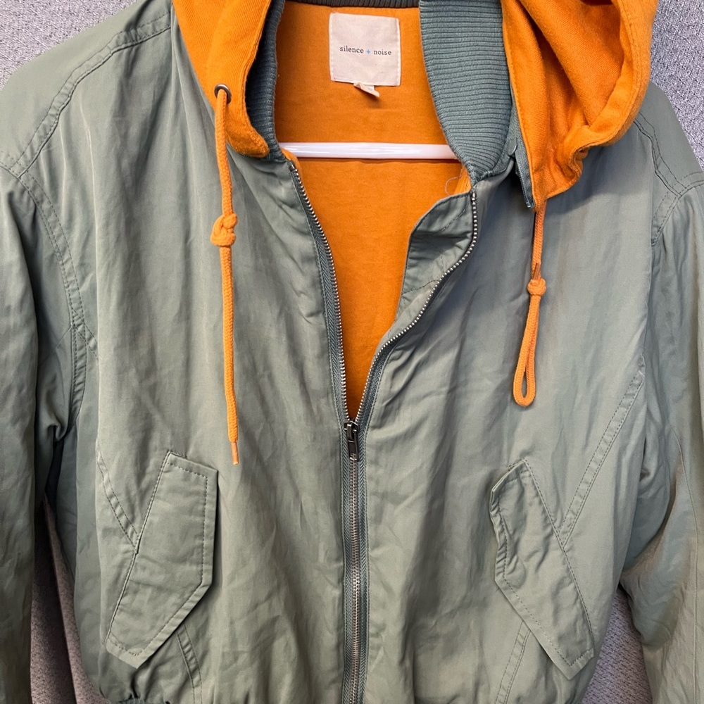 Anthropologie Green and Orange Jacket - Picture 9 of 15